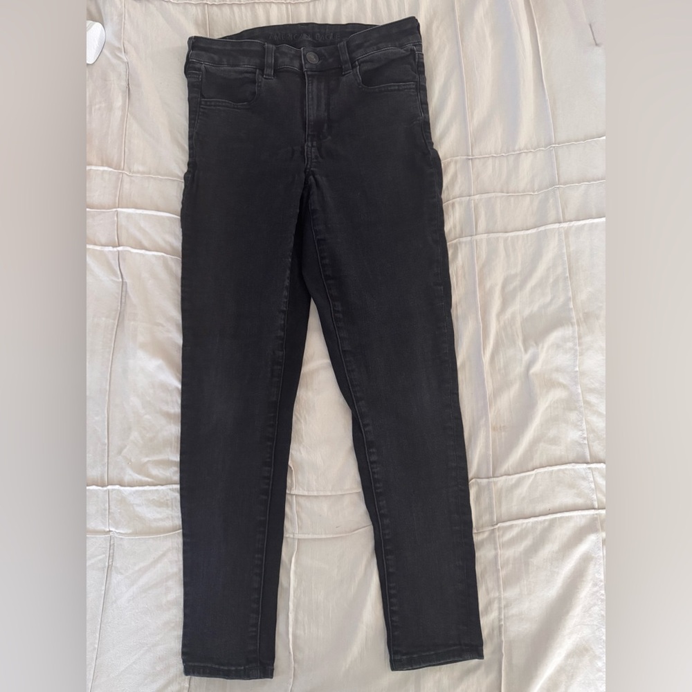 AE Ultra High Waist Distressed Jeggings